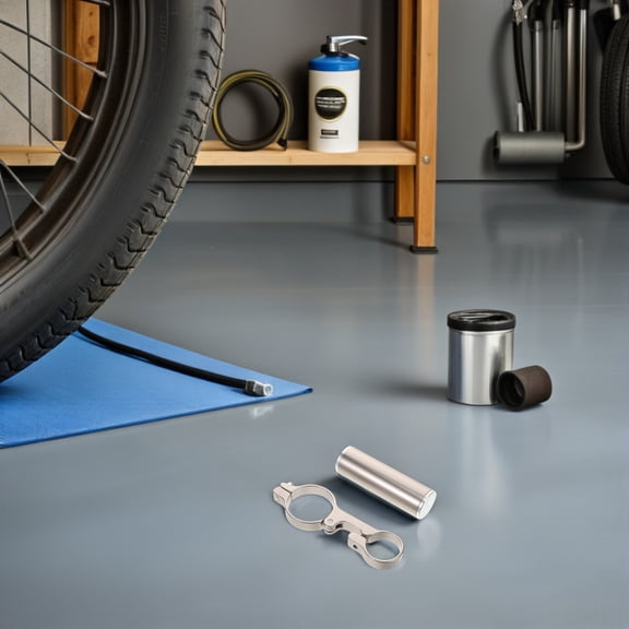 OUNONA 2Pcs Professional Bike Handlebar Extension Bracket Aluminum Alloy Lightweight Durable Plated Silver