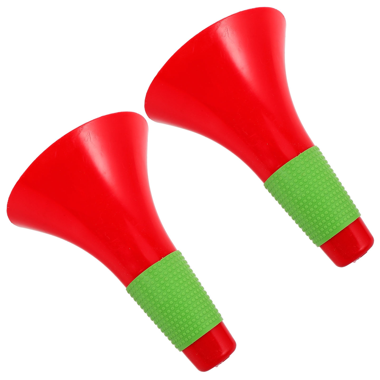 OUNONA 2-Pack Red Football Training Cones for Agility Drills, Sports Practice, Field Markers, Soccer and Football Training