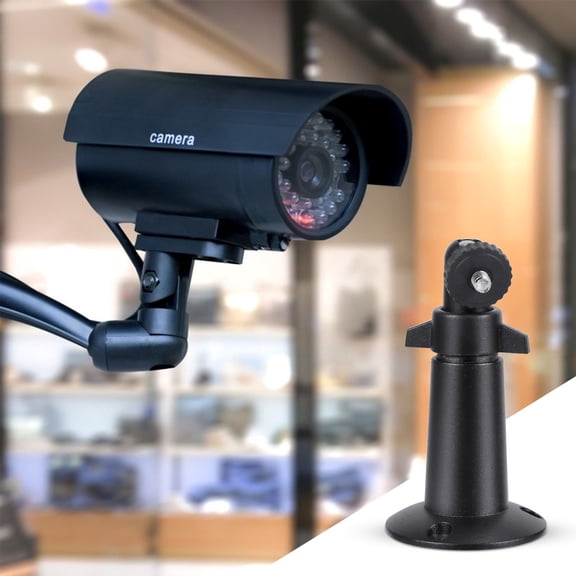 OUNONA 2Pcs Rugged Aluminum Alloy Security Camera Wall Mount Brackets with Flexible Sensor Positioning