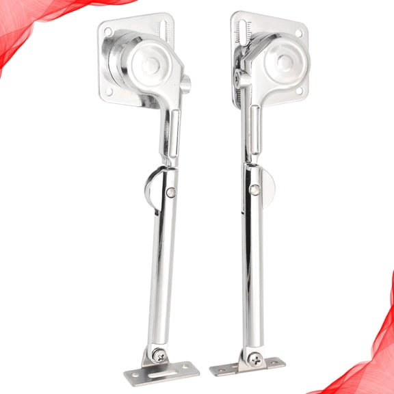 OUNONA Set of 2 Cabinet Support Poles with Full Stage Damper and Smooth for Home Use