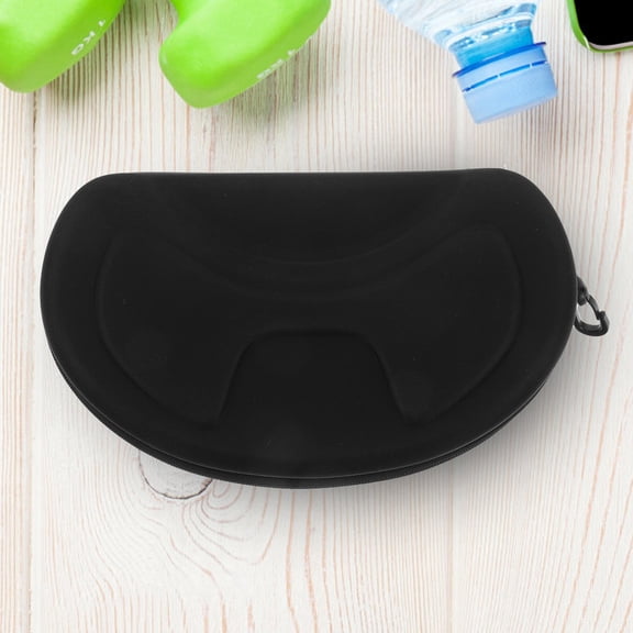 OUNONA 2-Pack Ski Hard Shell Protective Case with Large Storage and Portable Handle for Eyewear