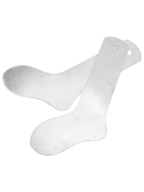 Aluminum Sock Display Holders 2-Pack Sock Shaping Boards for Home Organization and Storage