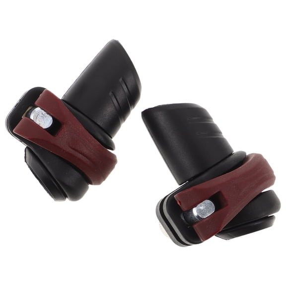 OUNONA 2Pcs Trekking Pole Replacement Clamps with Anti Loosening Structure Quick Release for Hiking Poles
