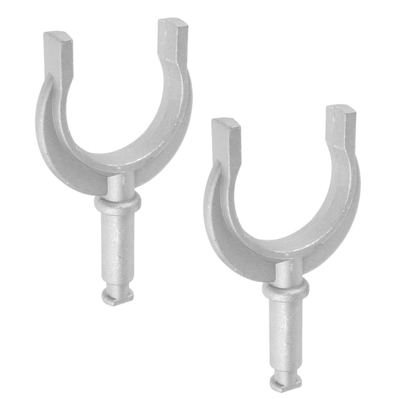 OUNONA 2Pcs Universal Aluminum Oar Holder Mount for Fishing Boats and Inflatable Rafts