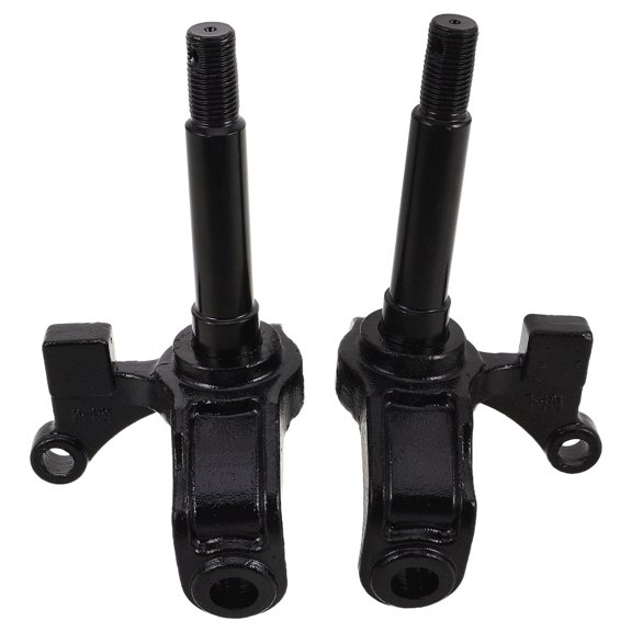 OUNONA 2-Pack Universal Front Steering Knuckle Replacement for ATV Quad Bike Kart with Hub Flange Spindle