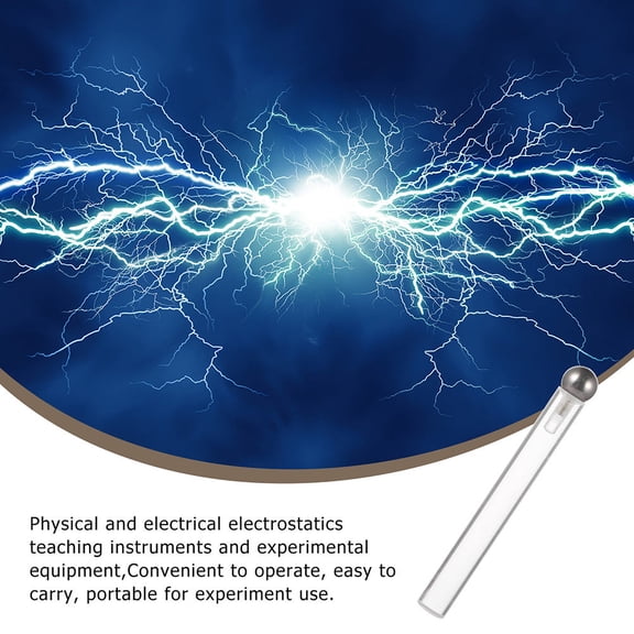 OUNONA 2Pcs Voltage Tester Electricity Test Balls Plastic Round Experiment Kit for Parents