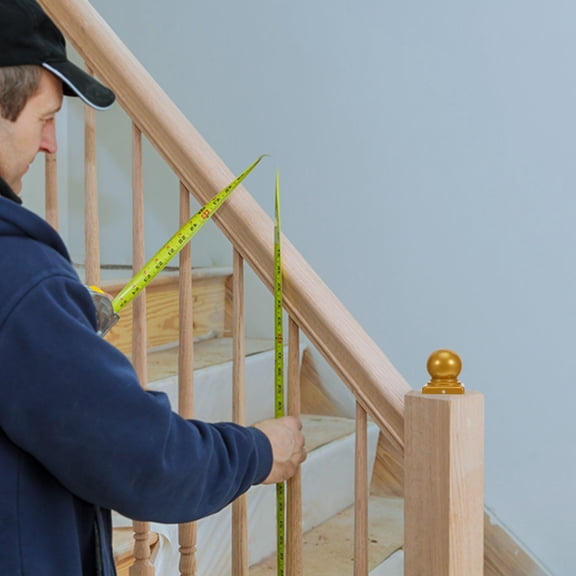 OUNONA 2Pcs Weather Resistant Golden Metal Post Caps for Garden Fence and Stair Handrail Decoration