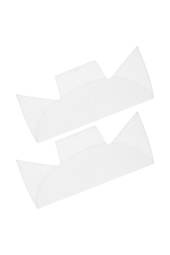 2Pcs White Nurse Cap for Hospital and Cosplay Use with Comfortable Lightweight Material
