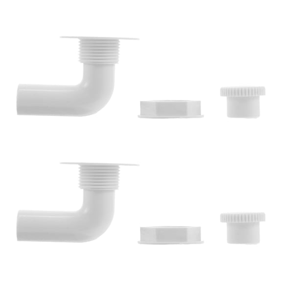 OUNONA 2Pcs Durable Plastic Freezer Plug with High Efficiency Leakproof Seal for Refrigerator Drain Hole