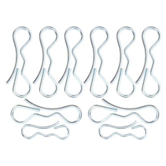 OUNONA 2Sets Starter Clips for Composite Decking Plated Silver with Locking Mechanism and Weather Resistant Design