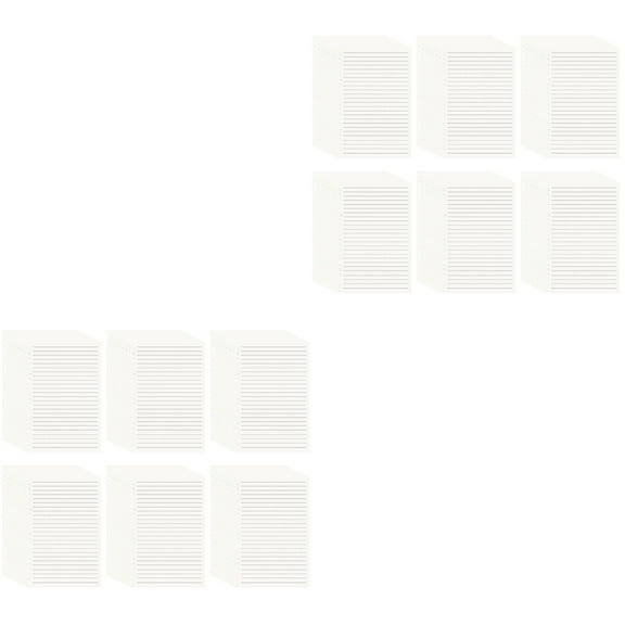 NUOLUX Memo Pads Refills Smooth Writing Notepad Inserts 2Pcs