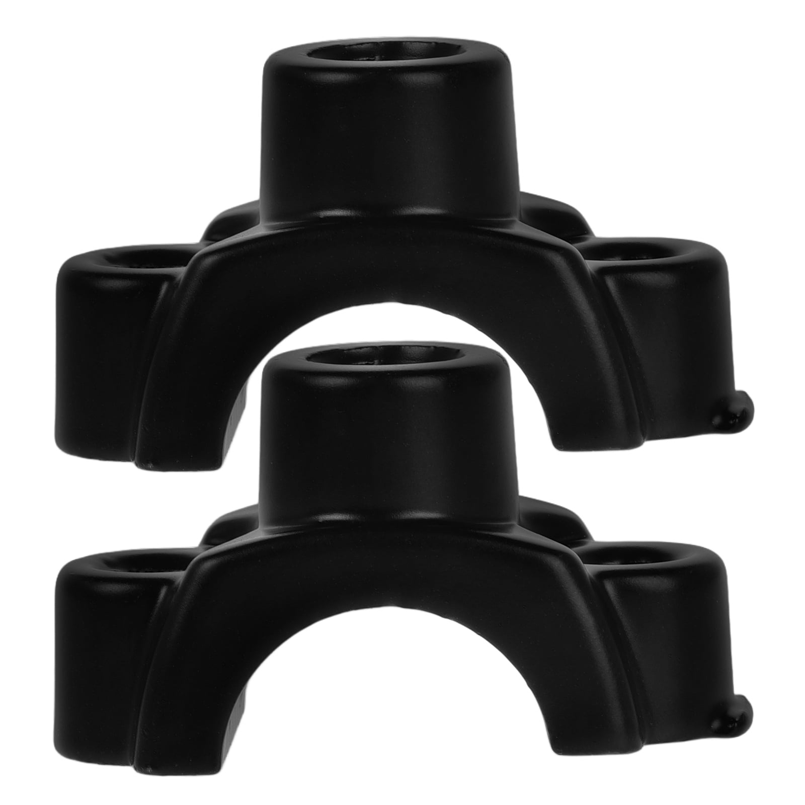 OUNONA 2pcs Adjustable Motorcycle Mirror Brackets And Extenders Handlebar Switch Button And Rearview Mirror Mounting Riser