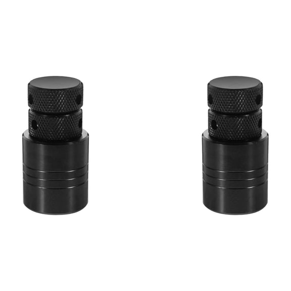 OUNONA Worgeous 2pcs Precision Adjustable Screw Jack Plates Lift Pads Industrial Stands Leveling Screws Pad Riser