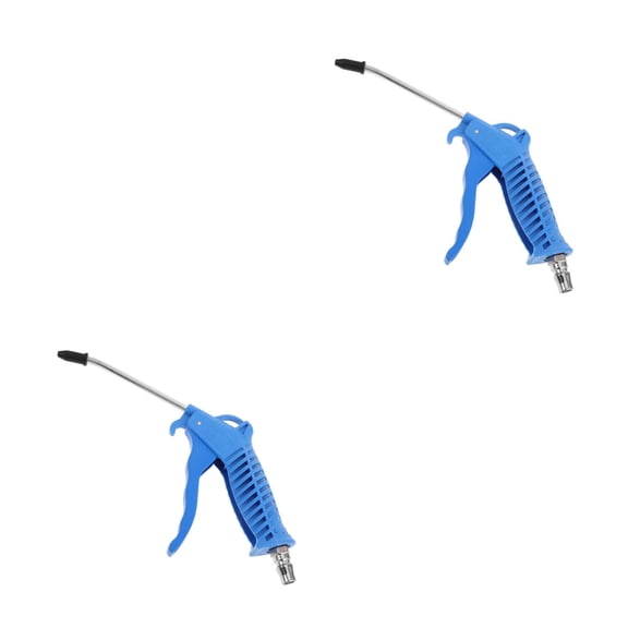 OUNONA 2pcs Air Nozzle Blower Blue Air Blows Duster With High Flow Air Blower Nozzle Blowing Duster For Compressor Air Blows Tools Home Car Industrial Detail Cleaner