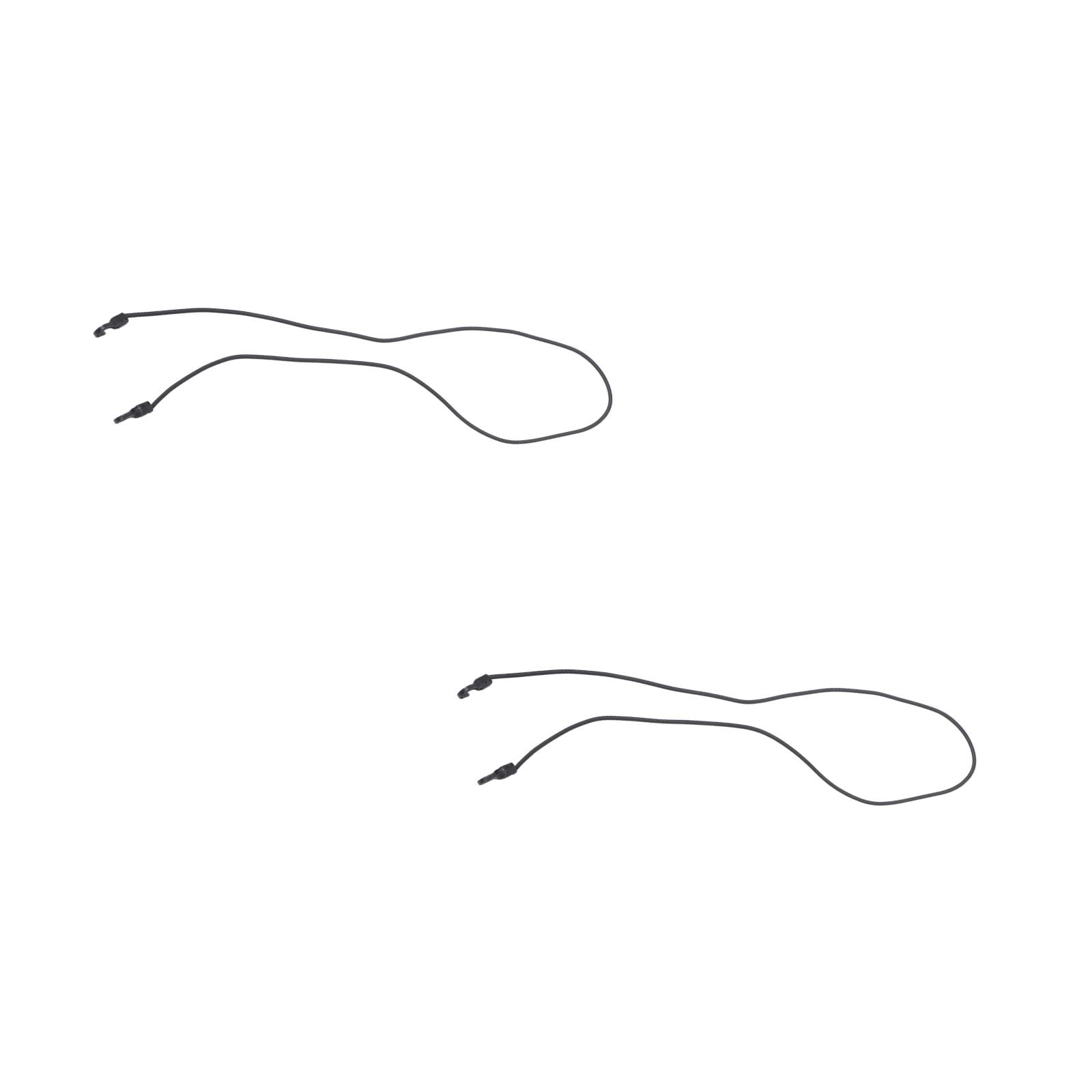 OUNONA 2pcs Bicycle Elastic Rope Bike Straps With Hooks Bicycle Rack Bungee Cycle Hook Rope Luggage Tied Rope For Securing Motorcycle Basket