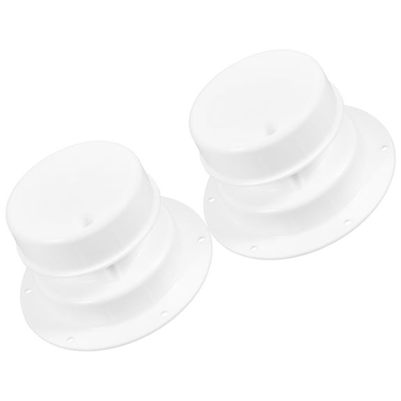 OUNONA 2pcs Camper Roof Vent Cap - RV Roof Sewer Vent Cover Caps Plastic Roof Covers RV Plumbing Vent Caps for RV Trailer Camper Motorhome