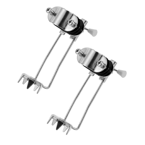 OUNONA 2pcs Cane Attachment Outdoor Non Slip Winter Metal Tip Winter Non Slip Replacement Grip For Adult Outdoor Walking Walking Sticks