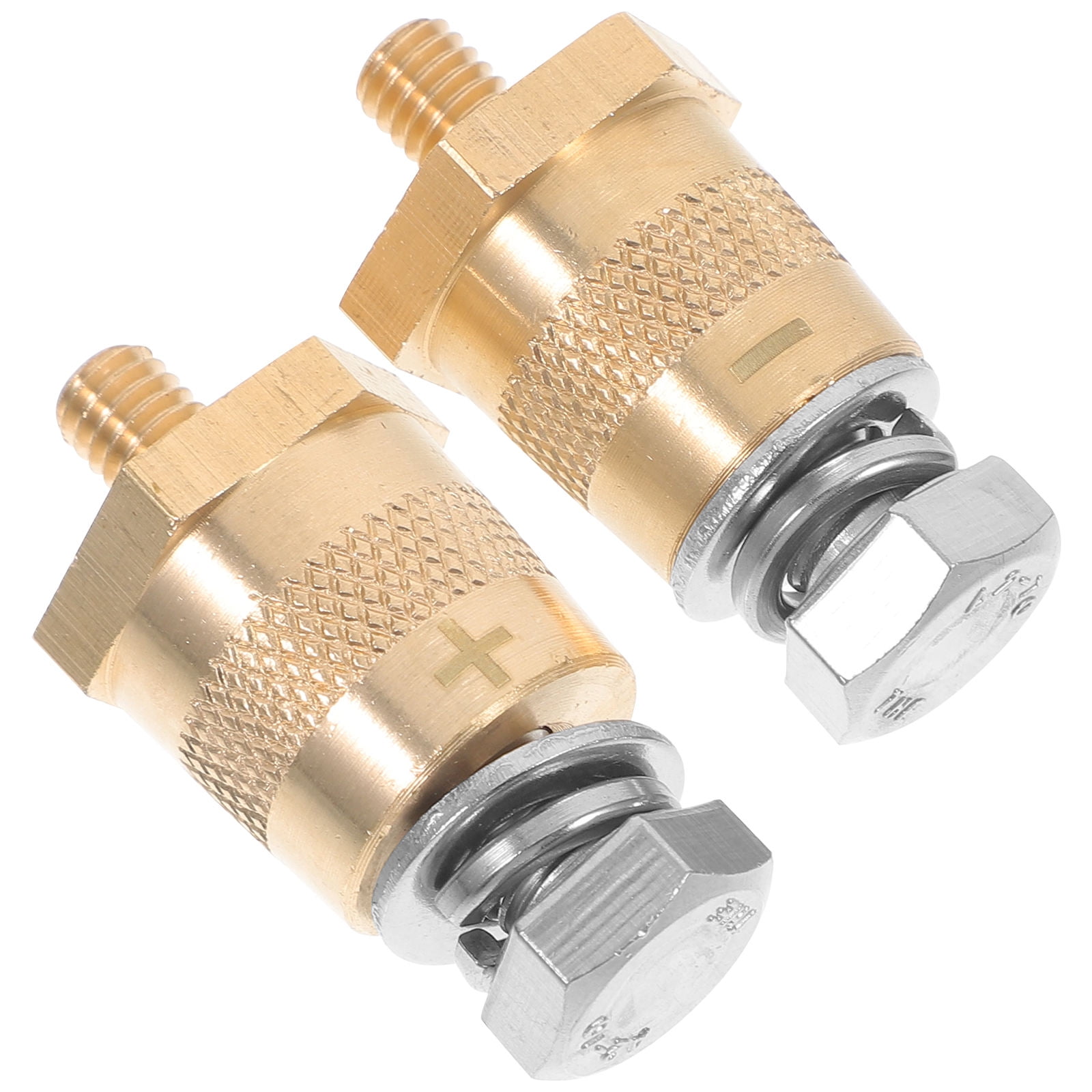 OUNONA 2pcs Car Battery Terminal Adapters Battery Terminal Connectors ...