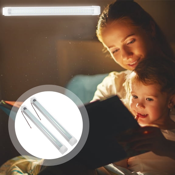OUNONA 2pcs Car Interior Light Bar LED Strip Lights RV Lights Interior Accessory Reading Lights(1280V)