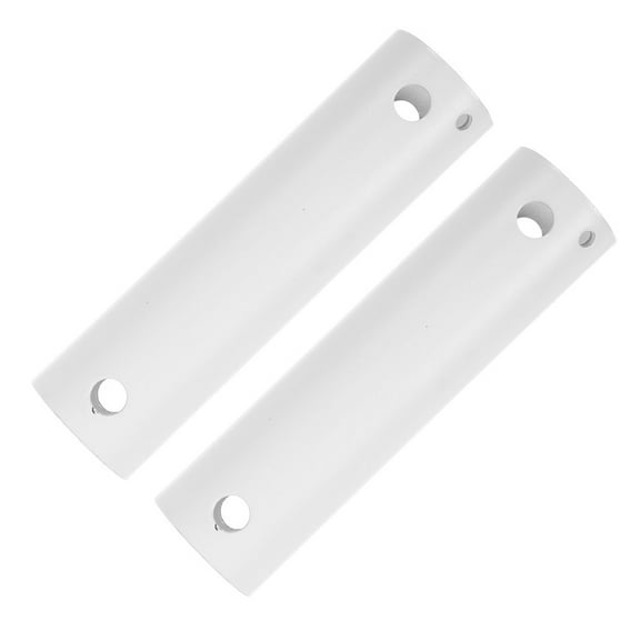 OUNONA 2pcs Ceiling Fan Downrod Extension Pole Extension Bar 20cm Universal Ceiling Light Fan Down Rods Ceiling Fan Accessories For Office Home Farmhouse Decor