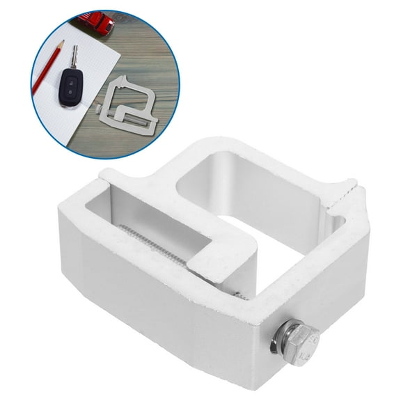 OUNONA 2pcs Clamps for Truck Cap Camper Shell Clamps Heavy Duty Alloy Truck Topper Mounting Clamps
