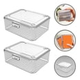 thumbnail image 1 of OUNONA Masteelf 2pcs Compact Clear Card Storage Boxes Portable for Organizing Game Cards Storage Cases, 1 of 8