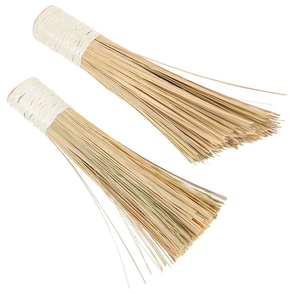 NUOLUX 2Pcs Washing Up Brush Bamboo for Cleaning Dishes Multi Practical Design