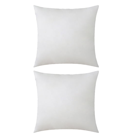 OUNONA White PP Cotton Couch Pillow Filler 50x50cm Sofa Decoration 2pcs