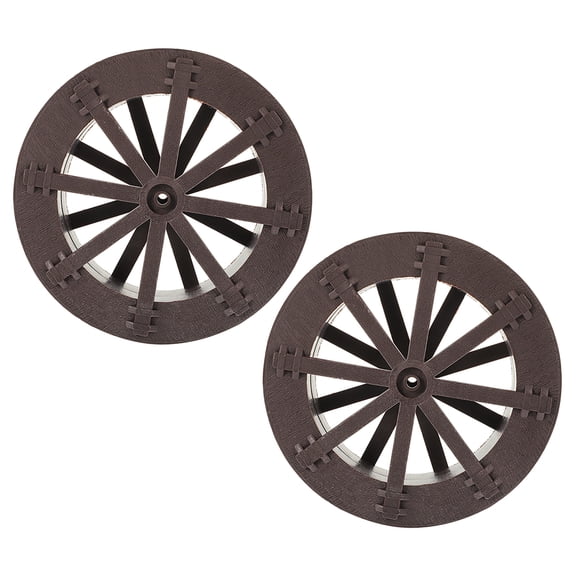 OUNONA 2-Pack Rotating Water Wheel Fountain Replacement Wheels for Tabletop Waterfall Decor