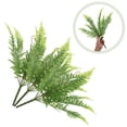 thumbnail image 1 of OUNONA 2pcs Decorative Artificial Plants Simulated Ferns Craft Green And Vibrant Plants Simulation Ferns For Home Office And Party Decorations, 1 of 8