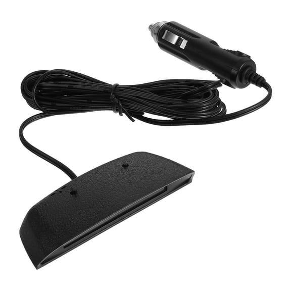 OUNONA 2pcs Digital Temperature Dashboard Clock Vehicle Gauge LED Clocks