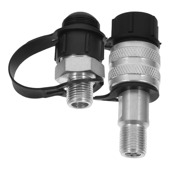 NUOLUX Hydraulic Fittings Carbon Steel 2Pcs Quick Connect For Hydraulic Machinery