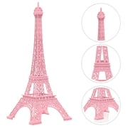 OUNONA 2pcs Eiffel Tower Centerpieces Statue Eiffel Tower Model French Decor Decorative Items For Home Office French Themed Decor Travel Souvenirs Event Centerpieces