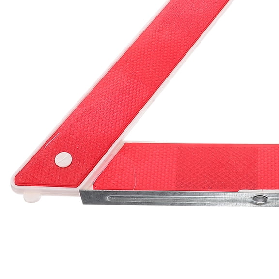 2-Pack Foldable Reflective Emergency Warning Triangles for Vehicle Roadside Safety and Highway Assistance Tripod Signs