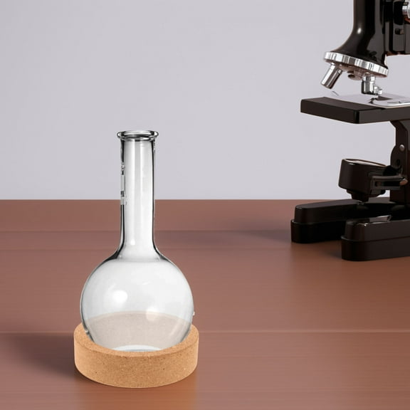 BALAHAPY Cork Rings For Laboratory Use With Stable Base 2Pack