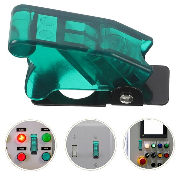 OUNONA 2pcs Light Switch Cover Mounting Hole Safety Covers Waterproof Cap Wall Light Switches Guard For Toggle