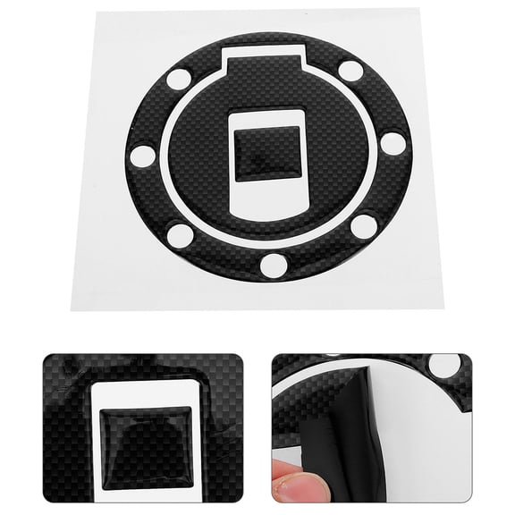 OUNONA 2pcs Motorcycle Gas Tank Pad Protector Stickers, Oil Tank Decal, Scratch Resistant Motorcycle Tank Pads