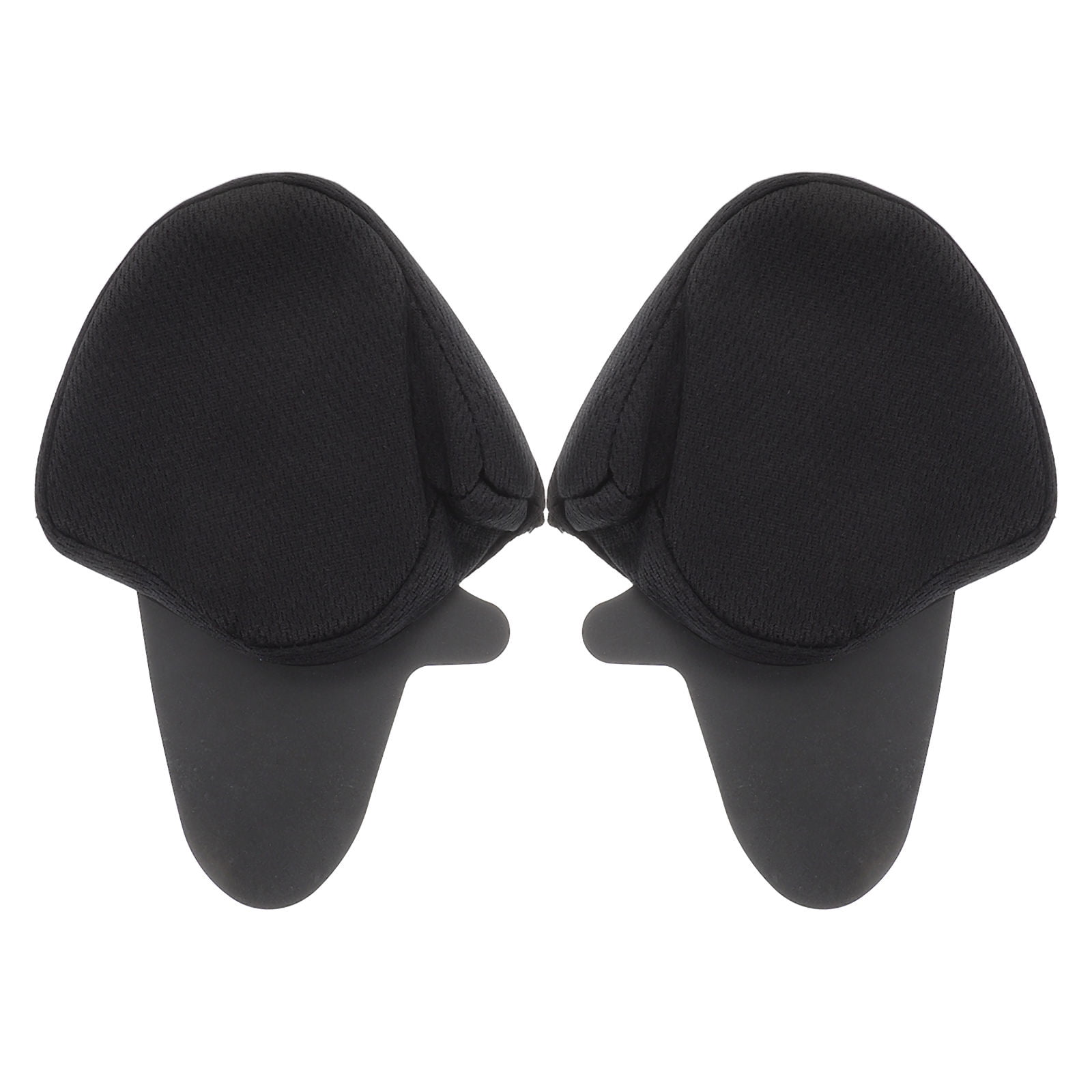 OUNONA 2pcs Motorcycle Helmet Ear Warmers Full Coverage Ear Pads Wind Blockers for Biking and Cycling Ears Protection