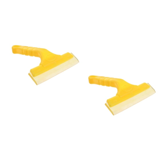 OUNONA 2pcs Multi-Use Car Window Cleaner Squeegee Squeegee Shower Cleaner Windshield Clean Tool Vehicle Snow Ice Scraper Car Ice Scraper Windshield Snow Scraper