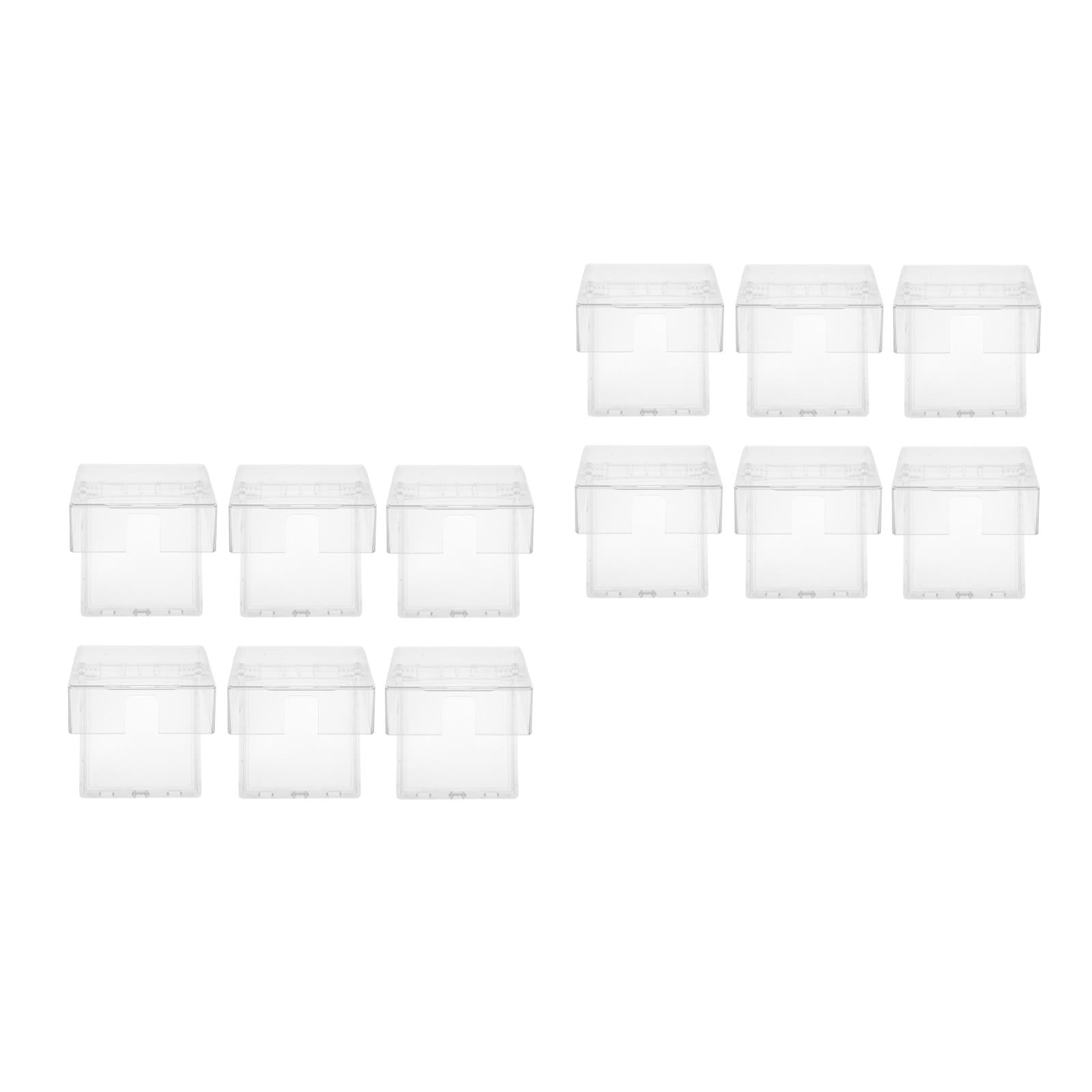 OUNONA 2pcs Outlet Electrical Socket Guard Wall Socket Plug Cover Weatherproof Protector Boxes 6Pcs for Home Kitchen Bathroom Transparent