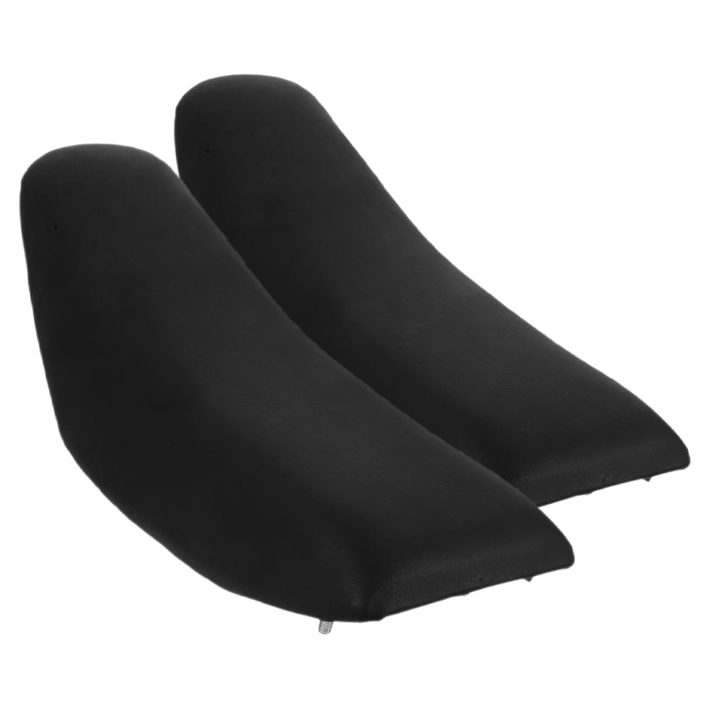 OUNONA Raindrops 2pcs ATV Saddle Cushion for Mini Bike Rear Seat Padded Cover for Dirt Bike Comfortable Motorcycle Seat Pad