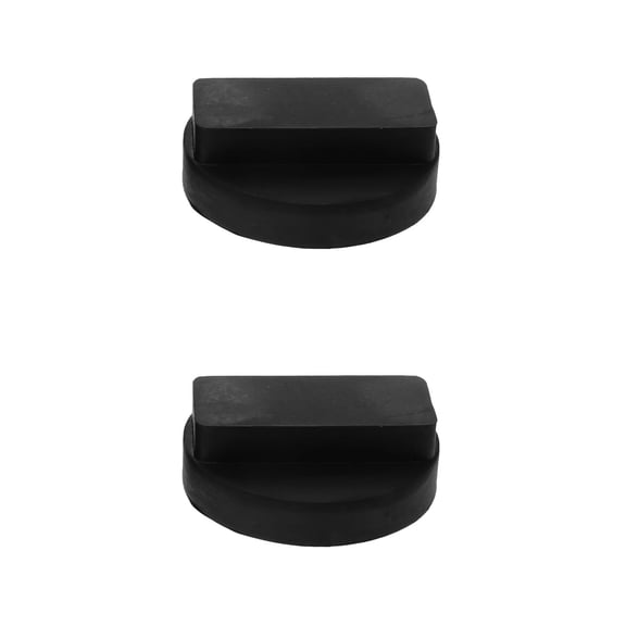 OUNONA 2pcs Replacement Rubber Jack Pad For Reduce Vibration And Extend Vehicle Lifespan Easy To Install Car Jack Adapter For Floor Jacks And Jack Stands