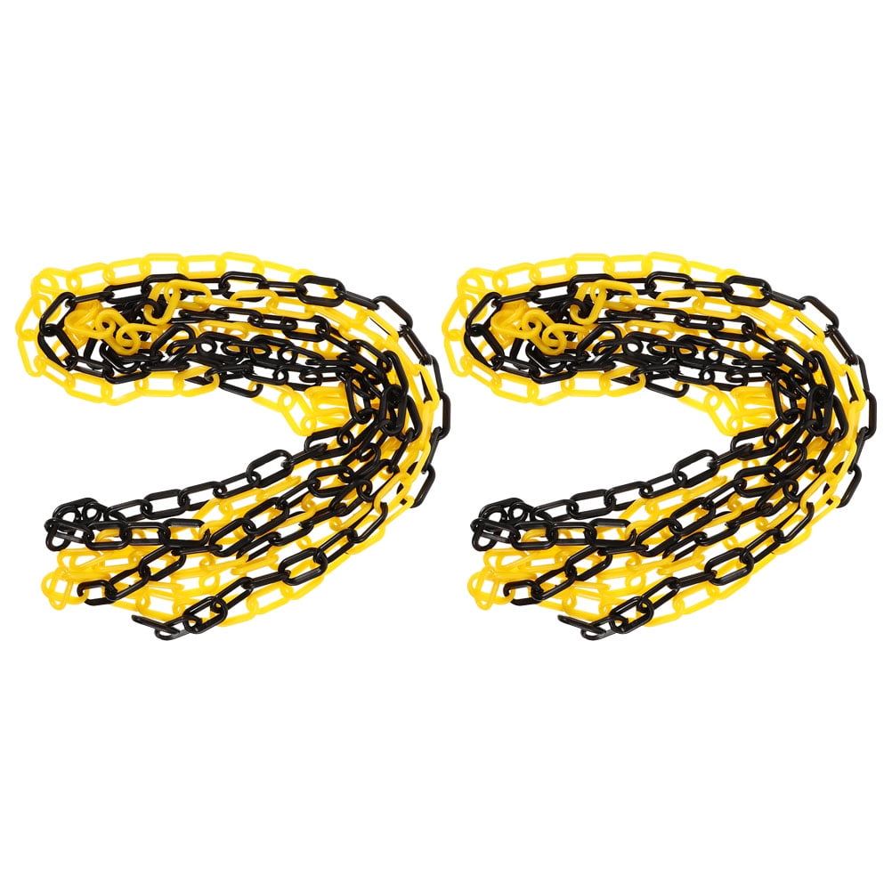 OUNONA 2pcs Safety Barrier Chains Caution Security Chain Safety Chain ...