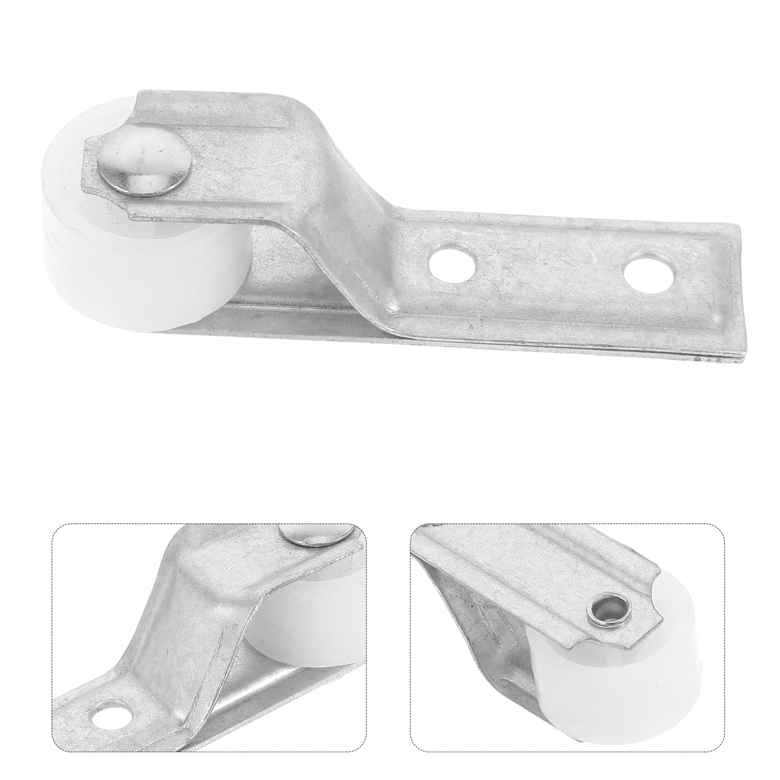 Guide Rails With Wheels OUNONA 2pcs Sliding Door Track Rail Guide Wheels Ensures Smooth and ...