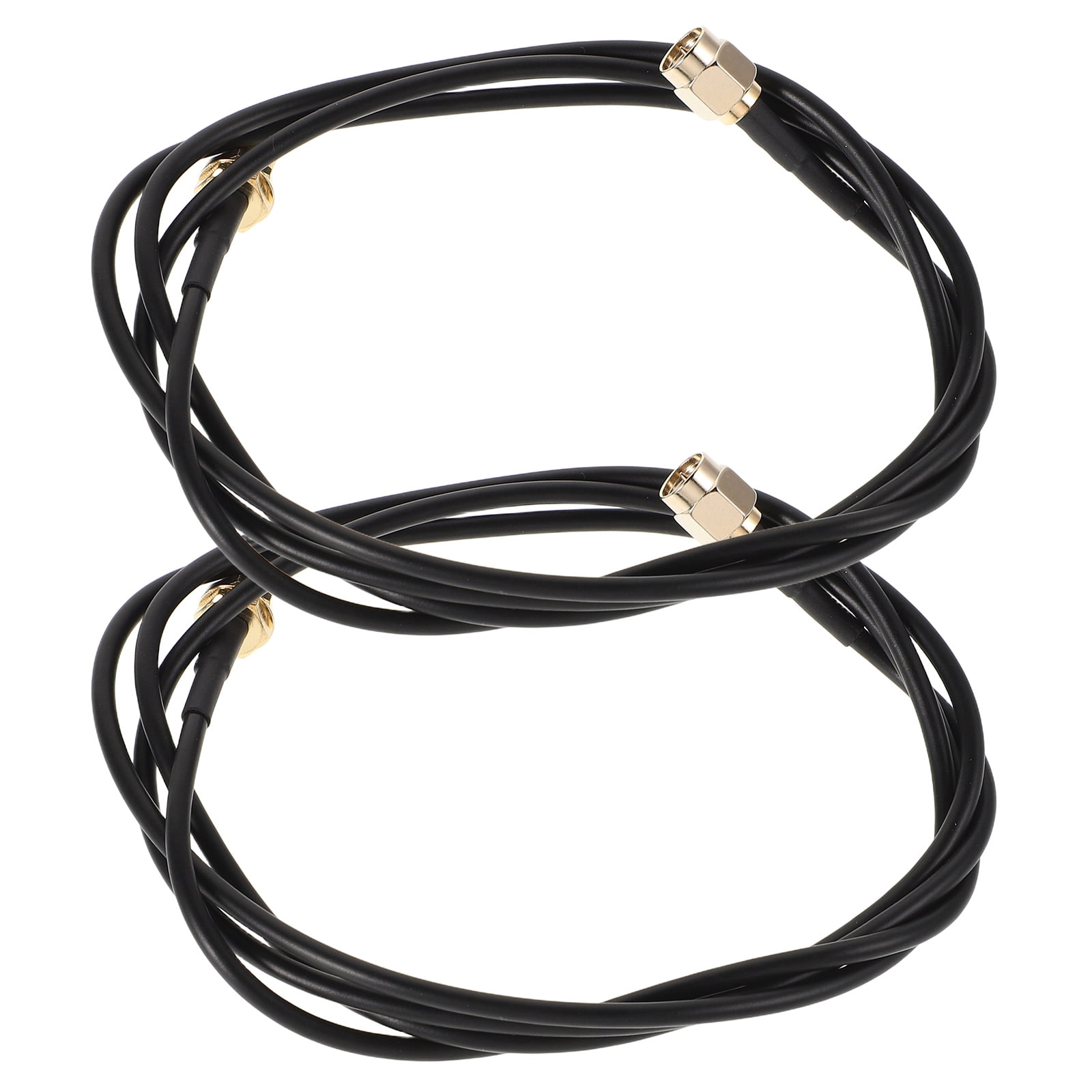 2PCS SMA Male To SMA Female Waterproof RF Cable - RG316 Coaxial, 15cm, For WiFi Router Antenna
