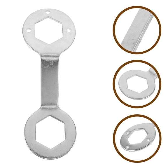 OUNONA 2-Pack Spanner Wrench Tool Set for Washer Machine Maintenance and Design Applications