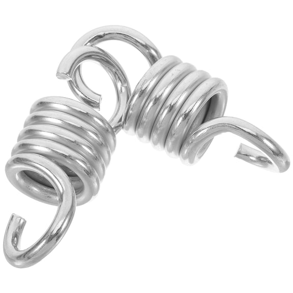 FOLOYORI 2Pcs Portable Stainless Steel Springs for Hanging Chair Suspension Outdoor
