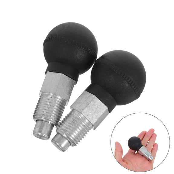 OUNONA 2-Pack Spring Knob Plunger Pins Replacement for Fitness Equipment Accessories, and Easy to Install