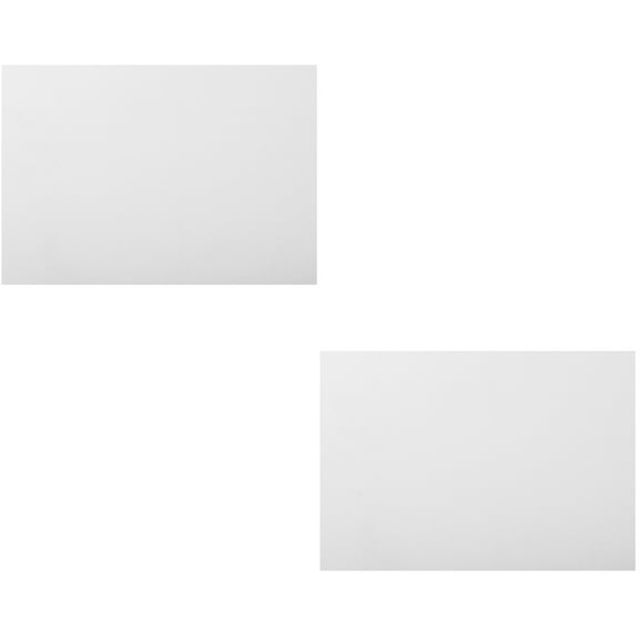 OUNONA 2pcs Sublimation Aluminum Blank Sign Sublimation Poster Board Aluminum Photo Sign for DIY Printing