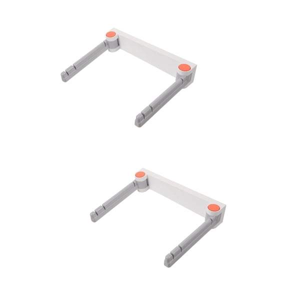 OUNONA 2pcs Trash Bag Holder Sink Countertop Trash Bag Stand Multi-functional Garbage Bag Foldable Rack